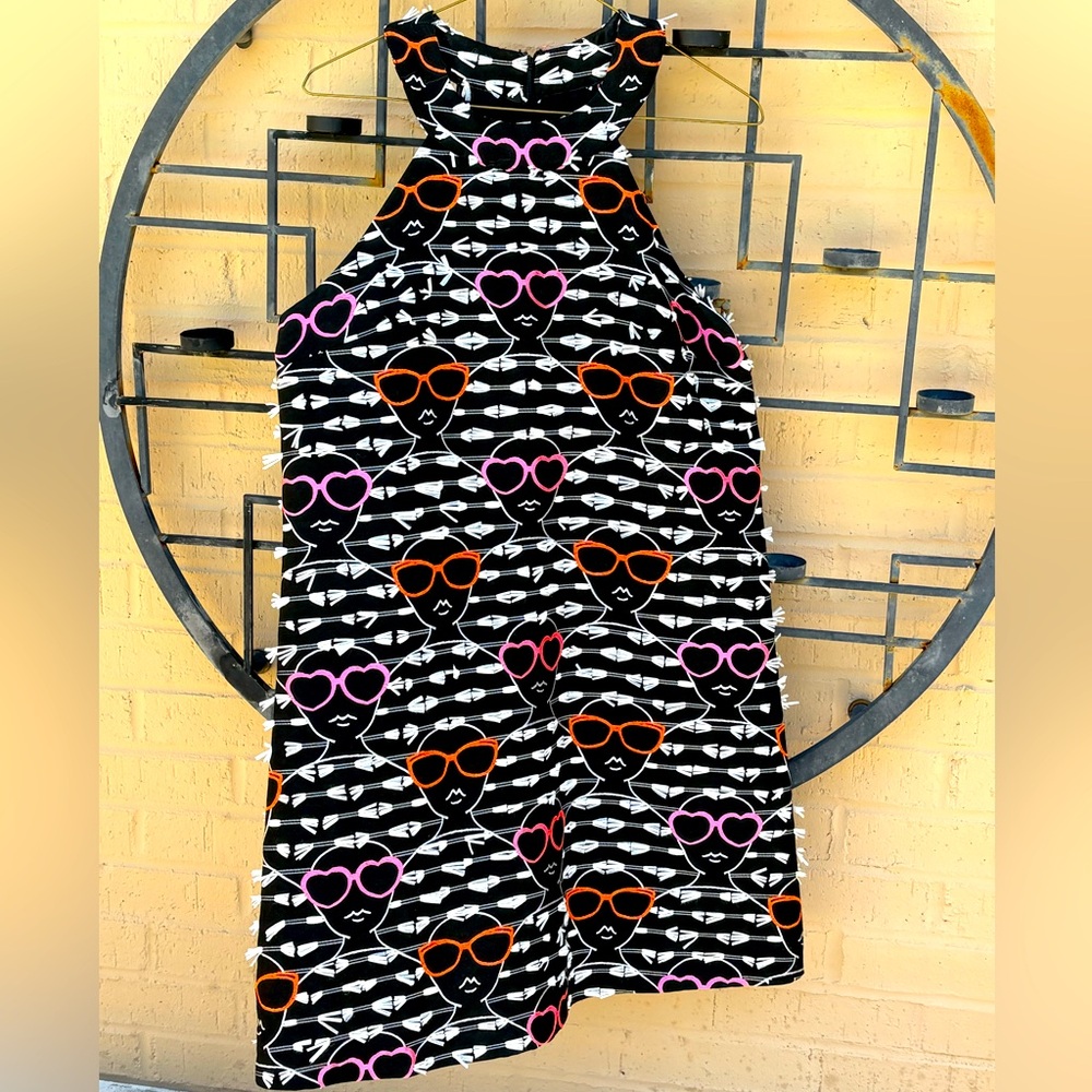 Anthropologie embroidered dress